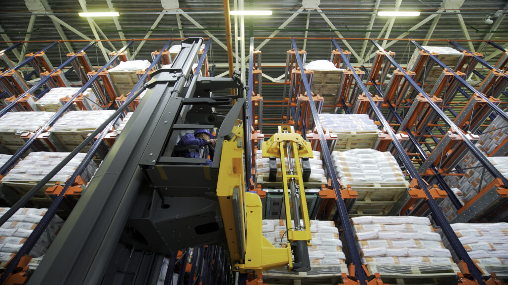 Current image: Industrial material handling solutions